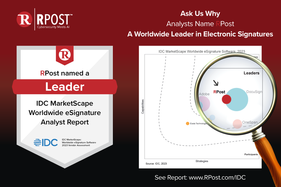 Why Analysts Name RPost a Worldwide Leader?